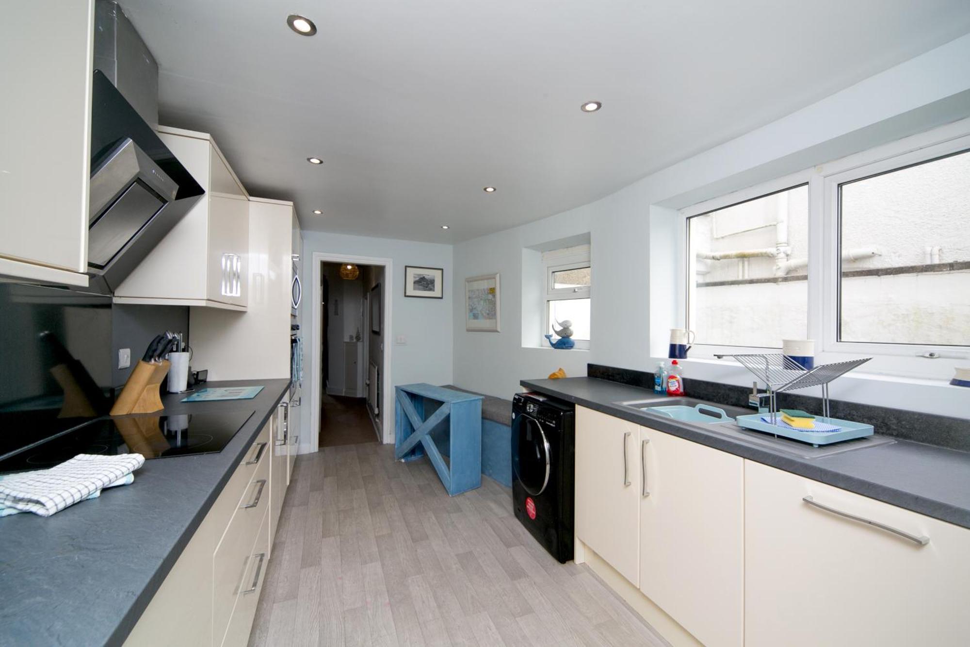 6 Afallon, Beachside Holiday House Criccieth Esterno foto